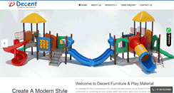 Desktop Screenshot of decentfurnitures.com